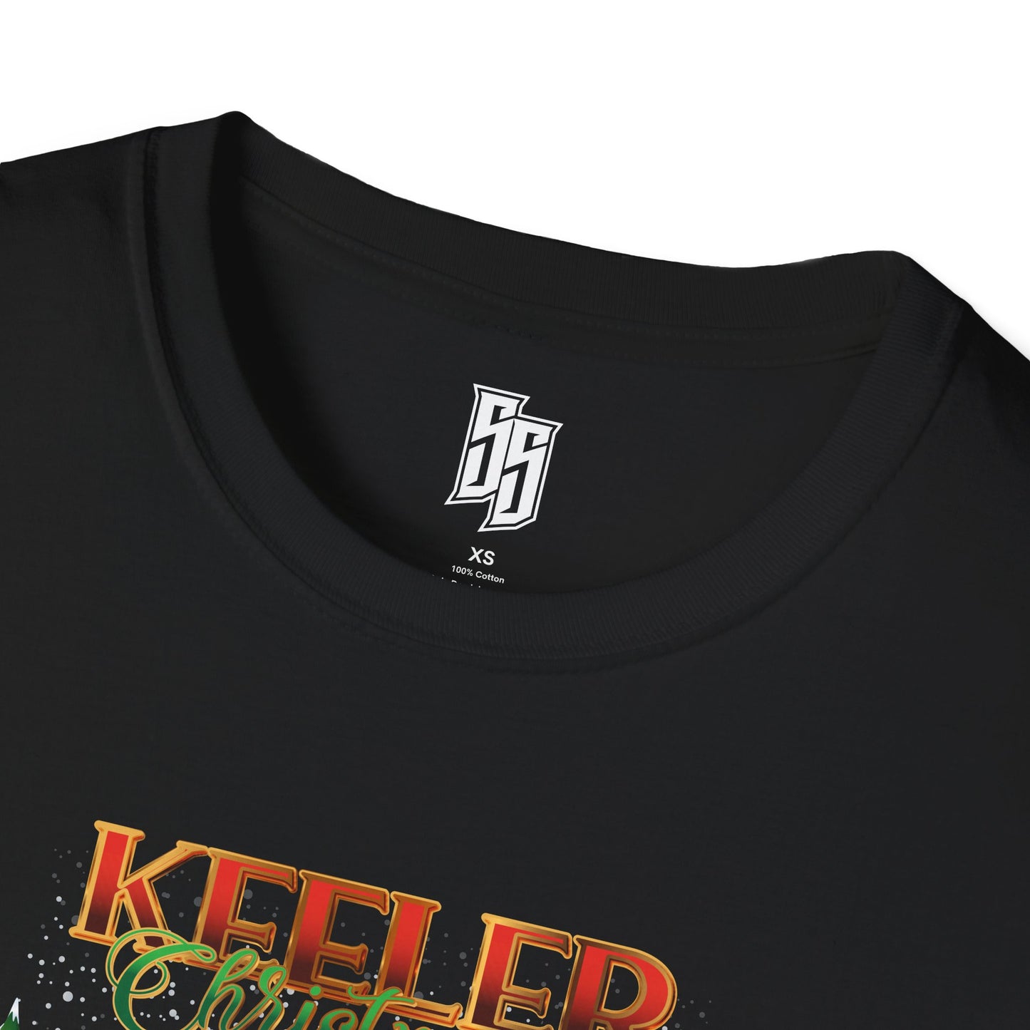 Keeler Christmas Light Display 2024 Unisex Softstyle T-Shirt