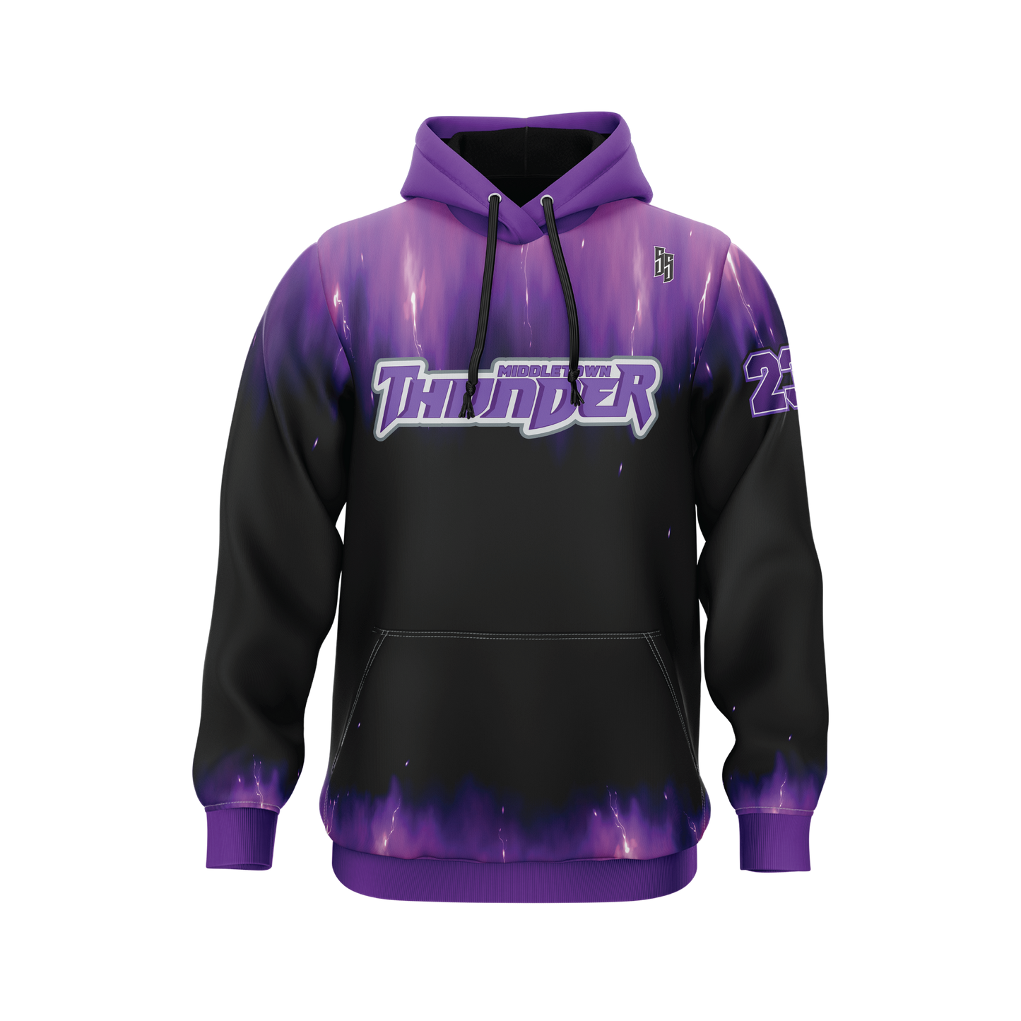 Thunder Full Dye Hoodie