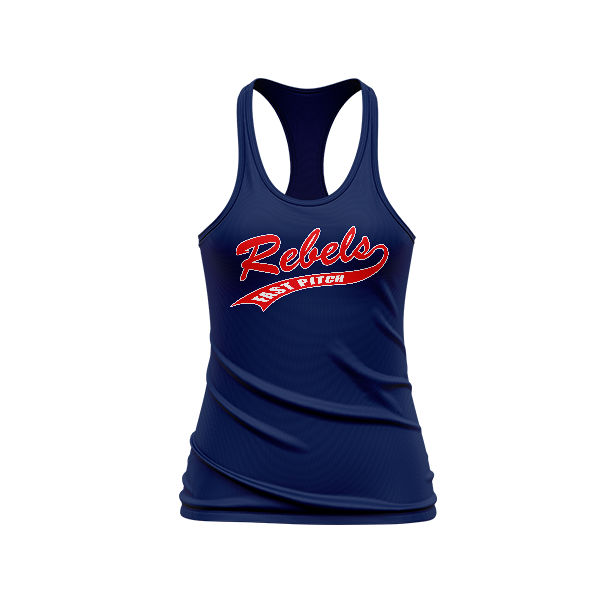 MH Rebels Jersey Cotton Racerback Tank