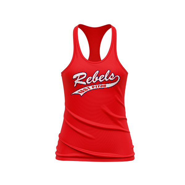 MH Rebels Jersey Cotton Racerback Tank