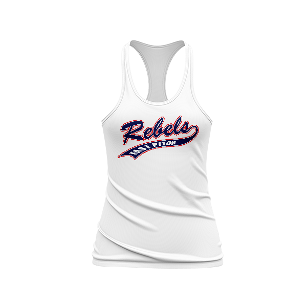 MH Rebels Jersey Cotton Racerback Tank