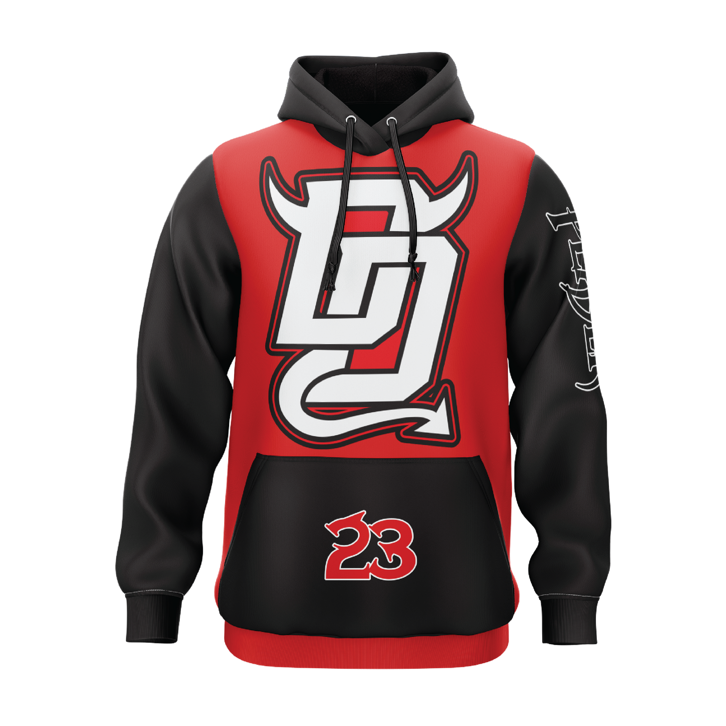 Dirt Devils Baseball DD Hoodie