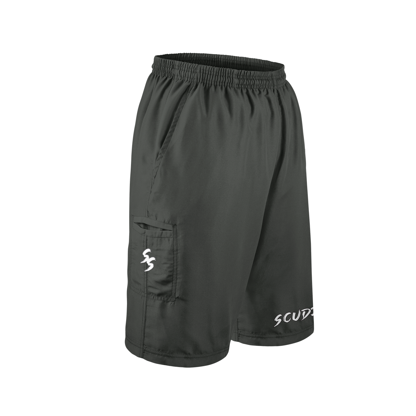 Grey Shorts White SS