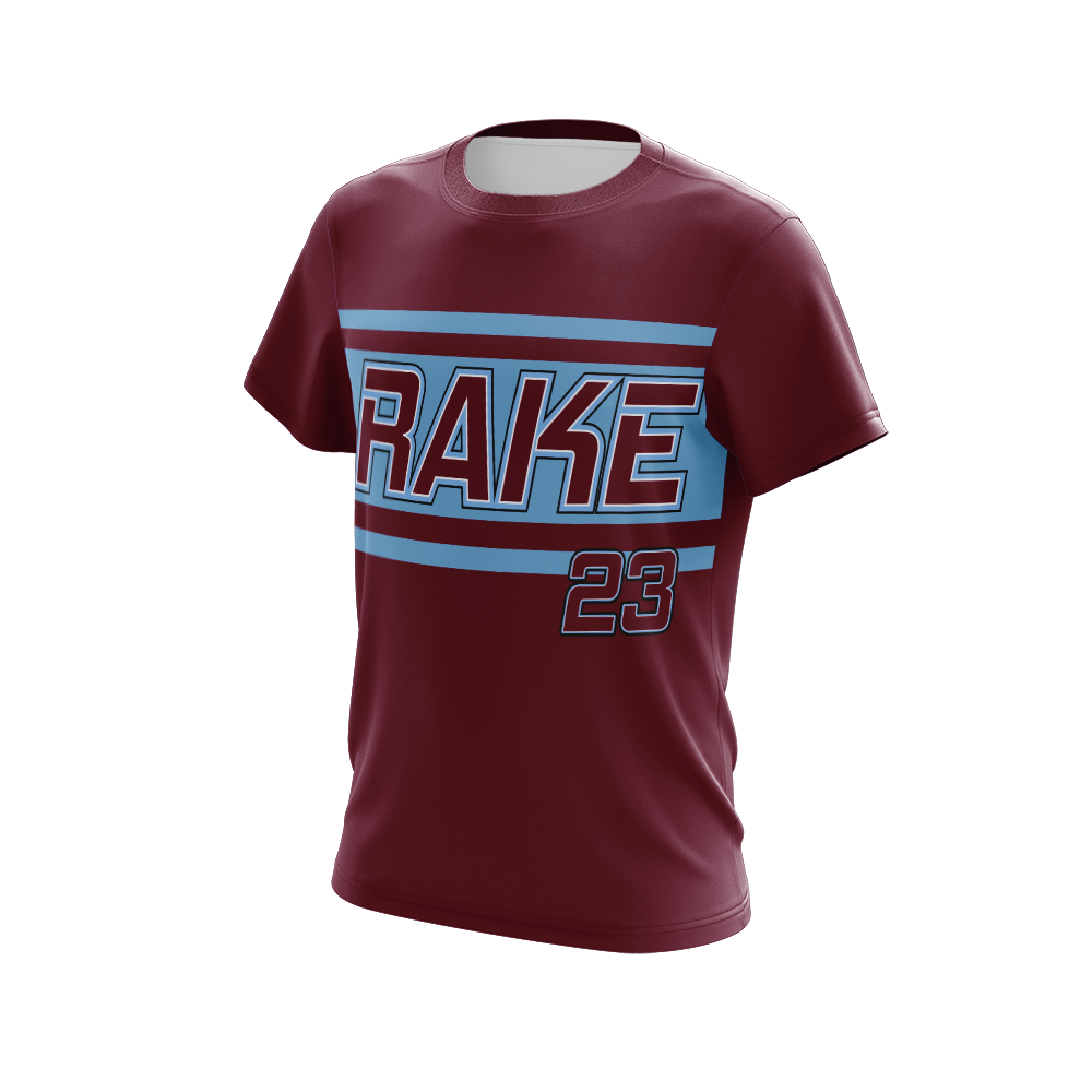 Rake Baseball Academy Maroon Jersey