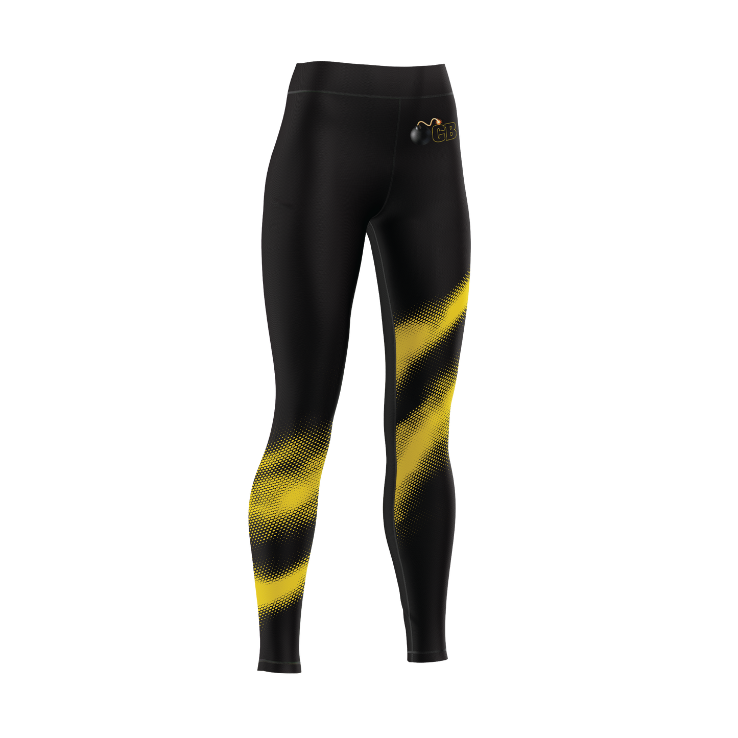 OC Bombers Yellow Streak Leggings