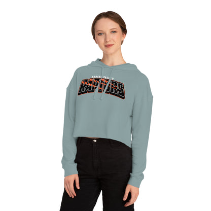 HVR Raptors Slash Women’s Cropped Hooded Sweatshirt
