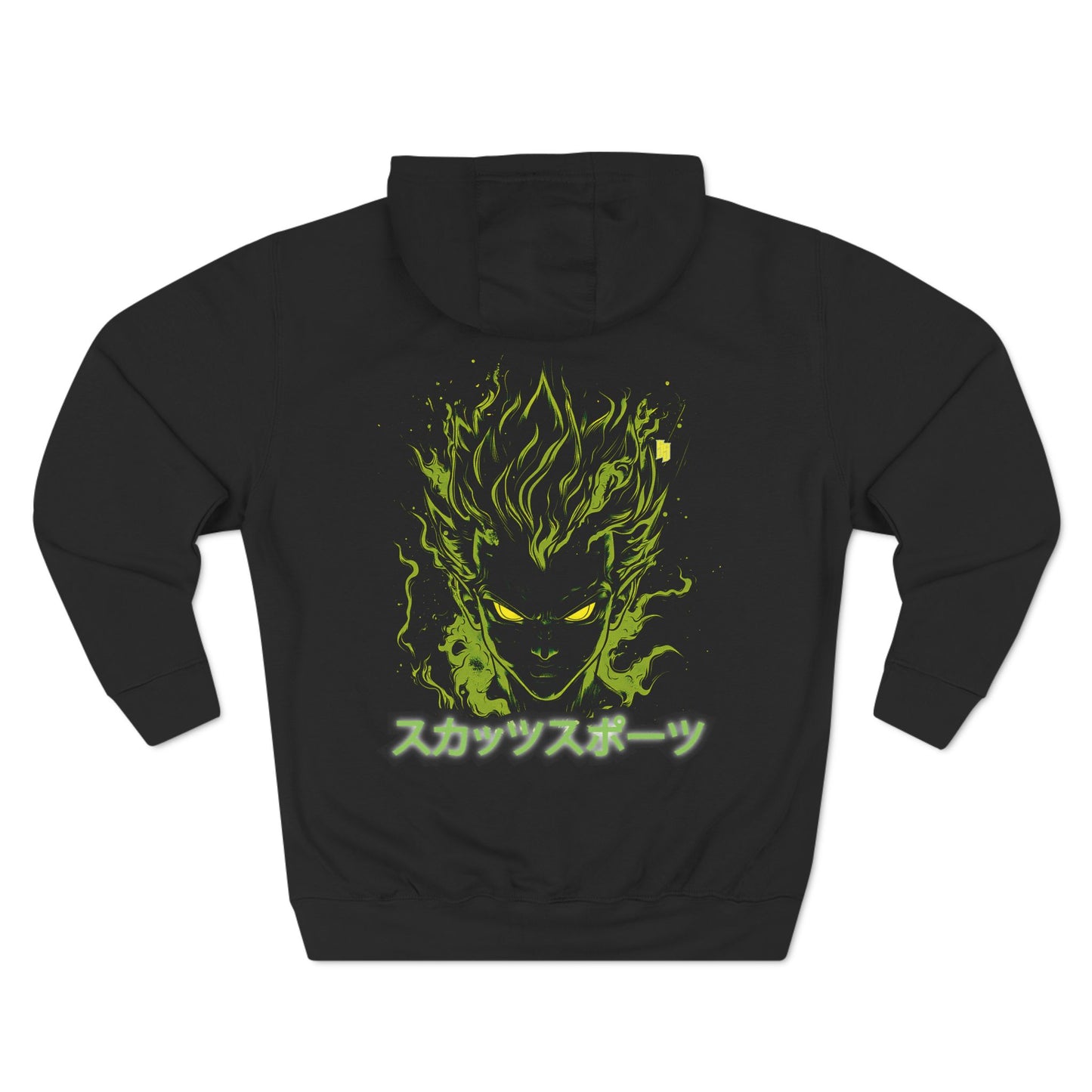 Goku Glow - Three-Panel Fleece Hoodie