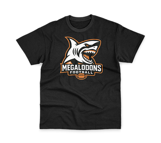 Megalodons Football Cotton Tee