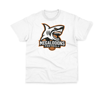 Megalodons Football Cotton Tee