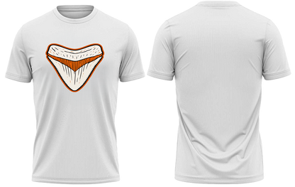 Megalodons Shark Tooth Cool Wick Tee