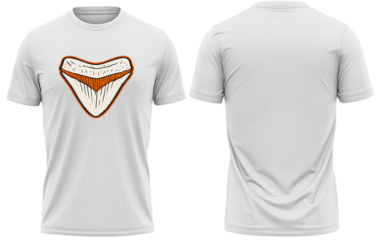 Megalodons Shark Tooth Cool Wick Tee