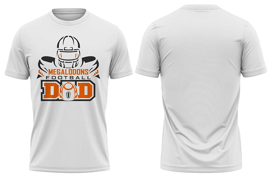 Megalodons Dad Cool Wick Tee