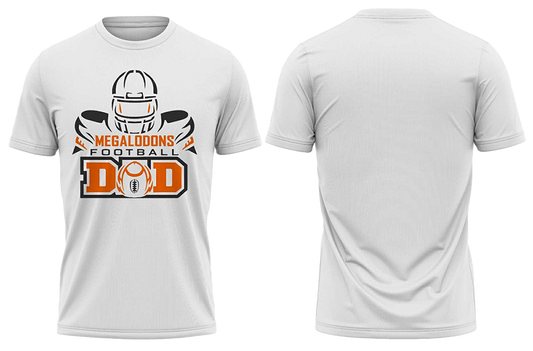 Megalodons Dad Cool Wick Tee