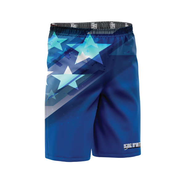 Tech Flag Blue Board Shorts