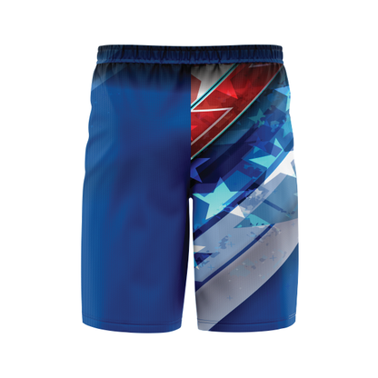 Tech Flag Blue Board Shorts