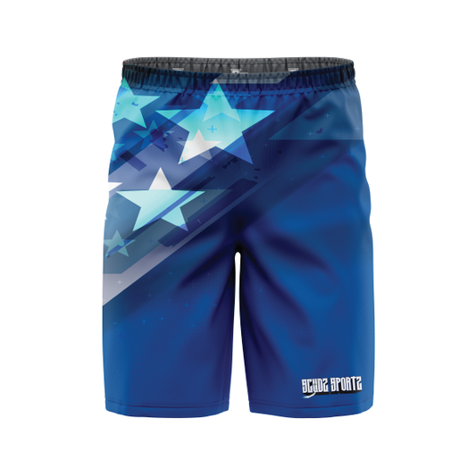 Tech Flag Blue Board Shorts