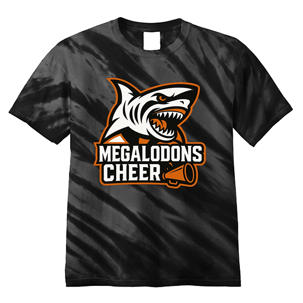 MB Megs Cheer Tiger Stripe Tee