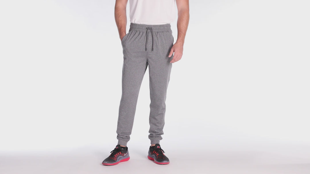 MHR Embroidered Mens SportWick Joggers
