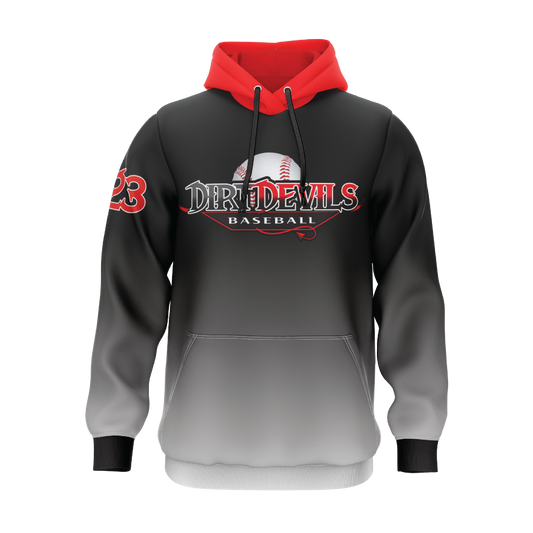 Dirt Devils Baseball Ombre Hoodie