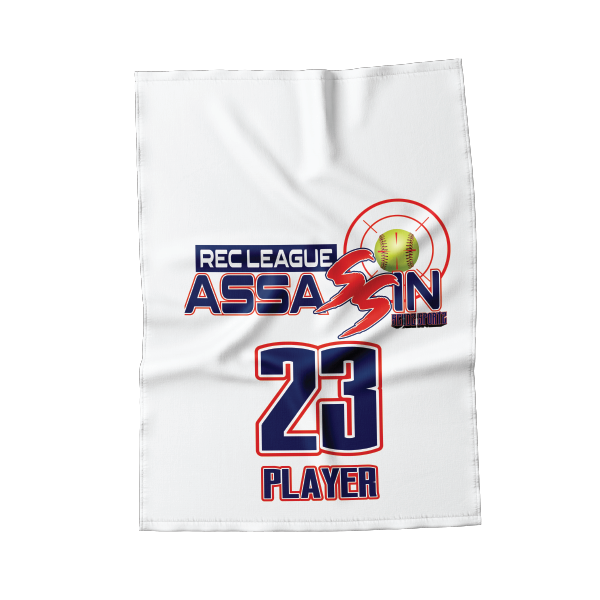 Rec League AssaSSin Game Day Towel Semi Ink