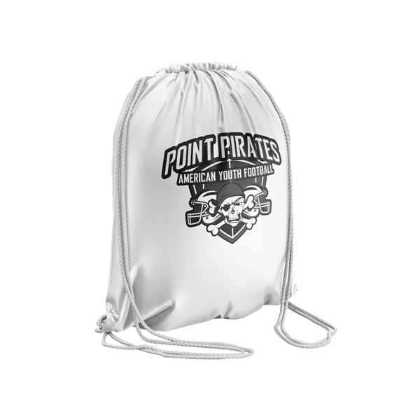 Pleasant Logo Drawstring Bag