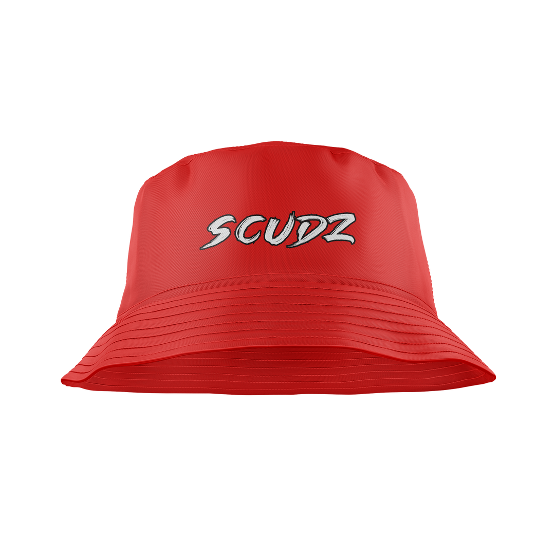 Red Scudz Bucket Hat